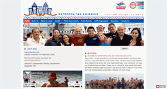 Desktop Screenshot of metroswim.org